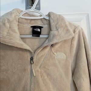 Cream North Face Fleece
